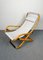 Bamboo, Iron & Fabric Folding Lounge Deck Chair, Italy, 1960s, Set of 2 6