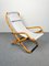 Bamboo, Iron & Fabric Folding Lounge Deck Chair, Italy, 1960s, Set of 2 7