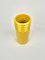 Jarrón cilíndrico de cerámica amarilla de Il Picchio, Italy, años 60, Imagen 6