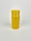 Gelbe zylindrische Keramikvase von Il Picchio, Italien, 1960er 7