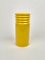 Gelbe zylindrische Keramikvase von Il Picchio, Italien, 1960er 4