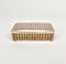 Acrylic & Rattan Rectangular Box, Italy, 1970s, Image 9