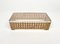 Acrylic & Rattan Rectangular Box, Italy, 1970s 4