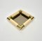 Squared Brass & Mirror Vide Poche by Tommaso Barbi, Italy, 1970s, Image 11