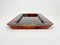 Brass & Tortoise Shell Effect Acrylic Centerpiece Serving Tray, Italy, 1970s 13