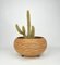 Rattan Flower Stand Plant Holder, Italy, 1960s, Image 6