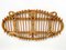Vintage Rattan & Bamboo Coat Rack Stand, Italy, 1960s, Image 3
