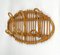 Vintage Rattan & Bamboo Coat Rack Stand, Italy, 1960s 4