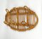 Vintage Rattan & Bamboo Coat Rack Stand, Italy, 1960s, Image 4