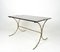 Smoked Glass & Faux Bamboo Brass Coffee Table from Maison Bagues, France, 1970s 2