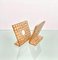 Acrylic & Rattan Squared Picture Frame, Italy, 1970s, Set of 2 15