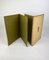 Italian Wicker & Brass File Folders, 1960s, Set of 5 7