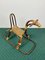 Rattan Bamboo & Wicker Rocking Horse Toy, Italy, 1960, Image 5