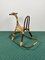 Rattan Bamboo & Wicker Rocking Horse Toy, Italy, 1960, Image 7