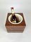 Lacquered Wood & Brass Ice Bucket by Tommaso Barbi, Italy, 1970s, Image 6