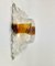 Murano Glass Wall Lamp Sconce by Toni Zuccheri for Venini, Italy, 1960s 4