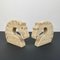 Travertine Horse Bookends Letter Holder by Fratelli Mannelli, Italy, 1970s, Set of 2 7