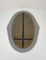 Oval Wall Mirror from Cristal Arte, Italy, 1960s, Image 6