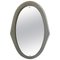 Oval Wall Mirror from Cristal Arte, Italy, 1960s 1