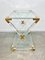 Acrylic Brass & Glass Serving Cart, Italy, 1970s, Image 3