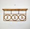 Rattan Coat Rack Stand Hanger, Italy, 1960s, Image 3