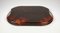 Faux Tortoise Shell Acrylic & Brass Serving Tray, Italy, 1970s 10