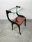 Ebonized Wood & Glass Side Table by Ico & Luisa Parisi, Italy, 1950s, Image 3