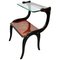 Ebonized Wood & Glass Side Table by Ico & Luisa Parisi, Italy, 1950s 1