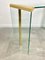 Mid-Century Modern Glass & Brass Console Table by Gallotti & Radice, Italy, 1970s, Image 11