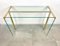 Mid-Century Modern Glass & Brass Console Table by Gallotti & Radice, Italy, 1970s, Image 4