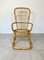 Bamboo Wicker Rocking Chair, Italy, 1960s, Image 8