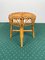 Tabouret Mid-Century en Bambou et Rotin, Italie, 1960s 4