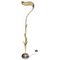 Brass & Marble Floor Lamp by Isabelle & Richard Faure, France, 1970s, Image 1