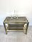 Cart Table in Chrome, Lucite and Brass by Romeo Rega, Italy, 1970s 5