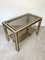 Cart Table in Chrome, Lucite and Brass by Romeo Rega, Italy, 1970s 3