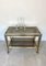 Cart Table in Chrome, Lucite and Brass by Romeo Rega, Italy, 1970s 12