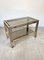 Cart Table in Chrome, Lucite and Brass by Romeo Rega, Italy, 1970s, Image 2