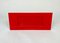 Rectangular Red Picture Frame Photo in Lucite by Gabriella Crespi, Italy, 1970s, Image 1