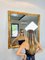 Specchio da parete in bambù e ottone, Italia, anni '70, Immagine 4
