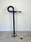 Black Adjustable Tubular Floor Lamp, Italy, 1970s 2