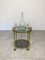 Faux Bamboo Brass & Smoked Glass Bar Cart, Italy, 1960s 5