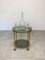 Faux Bamboo Brass & Smoked Glass Bar Cart, Italy, 1960s, Image 5