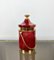 Red Goatskin & Brass Ice Bucket by Aldo Tura, Italy, 1960s 2