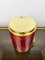 Red Goatskin & Brass Ice Bucket by Aldo Tura, Italy, 1960s 9