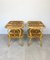Bamboo & Rattan Nightstand Side Table, Italy, 1970s, Set of 2 7