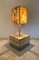 Mesa auxiliar y lámpara de alabastro de Tommaso Barbi, Italy, años 70. Juego de 2, Imagen 14