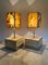 Alabaster Side Table & Lamp by Tommaso Barbi, Italy, 1970s, Set of 2 12