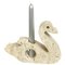 Candelabro en forma de cisne de travertino de Fratelli Mannelli, Italy, años 70, Imagen 1