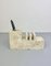 Travertine Letter & Pen Holder by Fratelli Mannelli, Italy, 1970s, Set of 2, Image 8