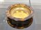 Tortoiseshell Acrylic & Brass Centerpiece Plate, 1960 2